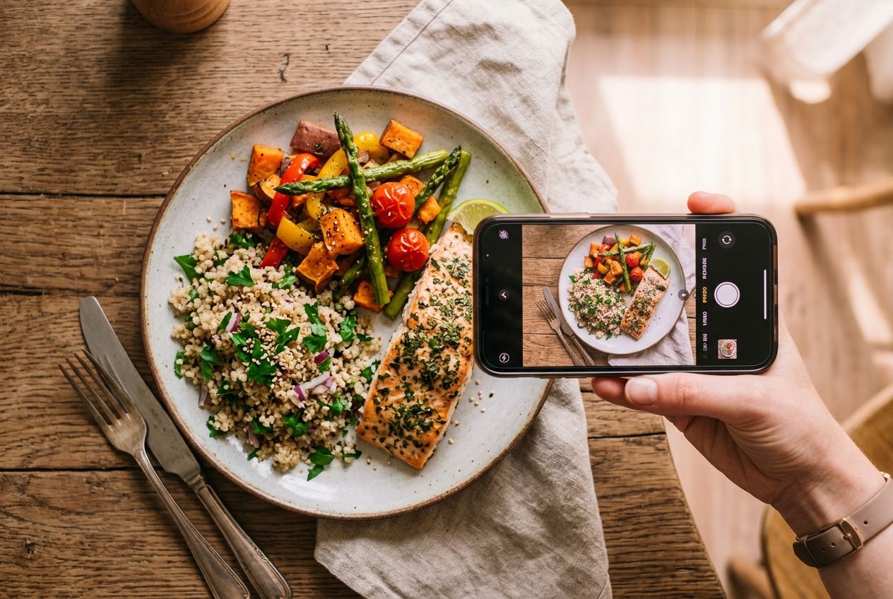 Your dinner before FotoBite recognition